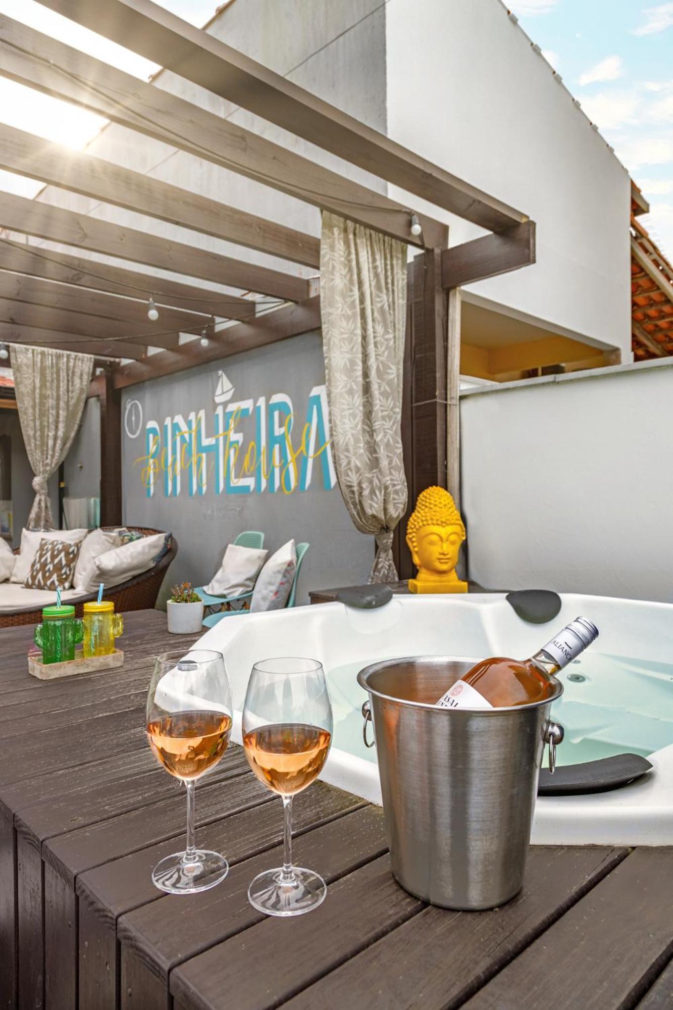 Pinheira Beach House Com Jacuzzi Villa Palhoca Luaran gambar